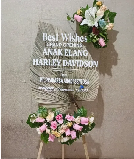 Papan Akrilik Ucapan Grand Opening Tanggamus